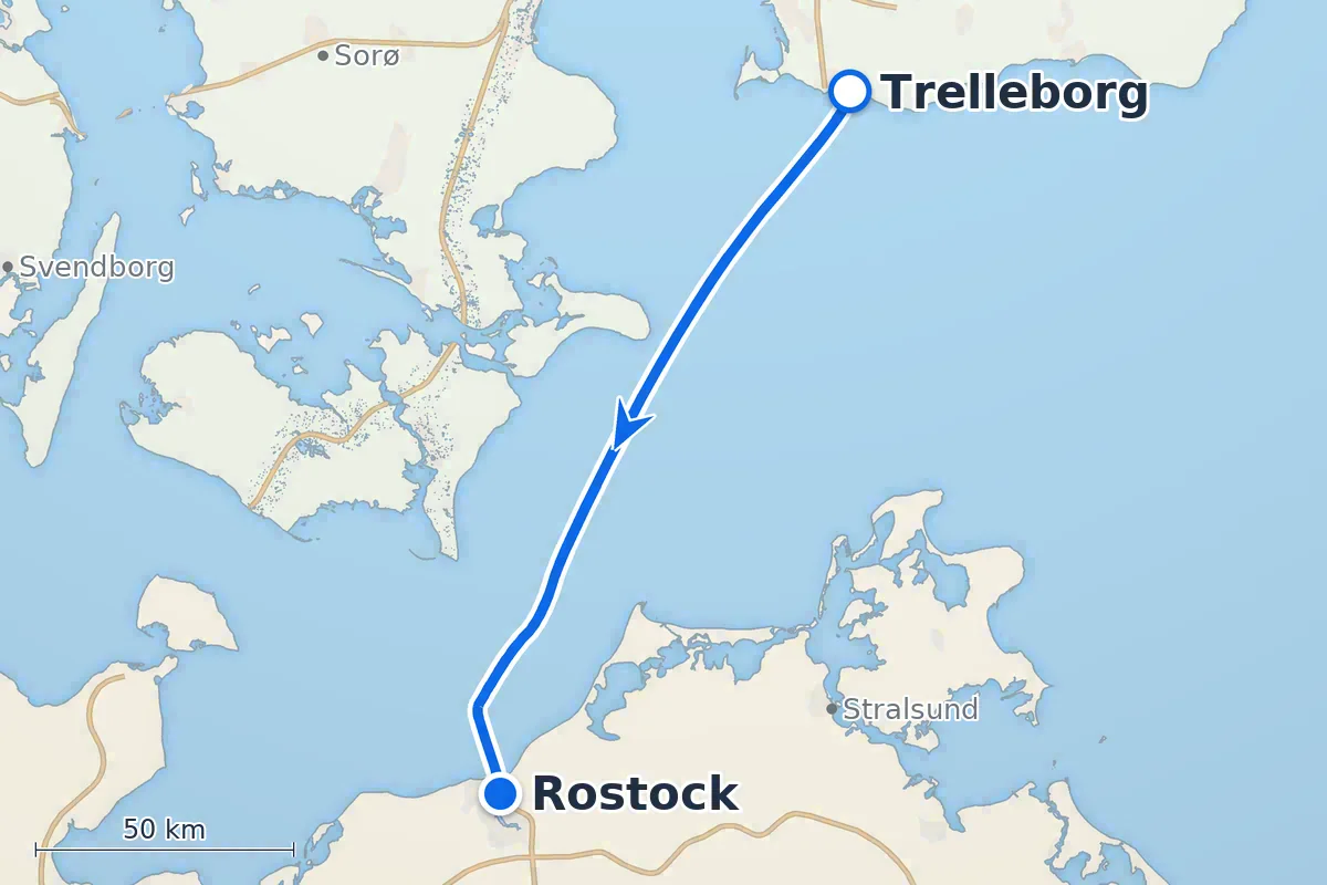 Trelleborg - Rostock
